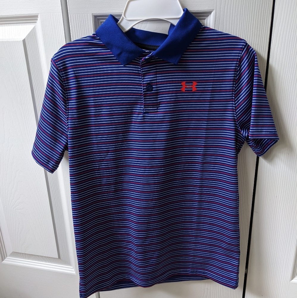 Under Armour Boys performance polo, size Medium